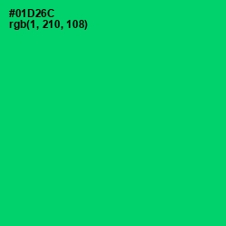 #01D26C - Malachite Color Image