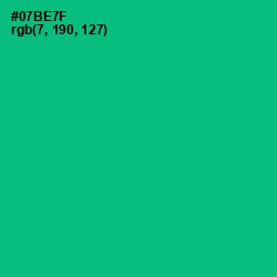 #07BE7F - Jade Color Image