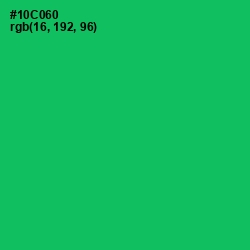 #10C060 - Malachite Color Image