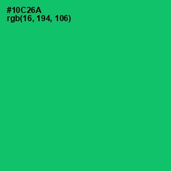 #10C26A - Malachite Color Image