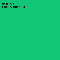 #11C777 - Malachite Color Image