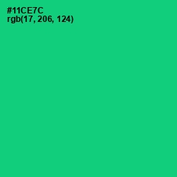 #11CE7C - Malachite Color Image