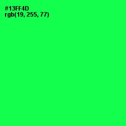 #13FF4D - Malachite Color Image