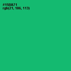 #15BA71 - Jade Color Image