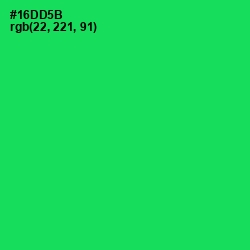 #16DD5B - Malachite Color Image