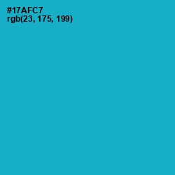 #17AFC7 - Cerulean Color Image