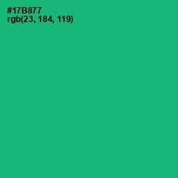 #17B877 - Jade Color Image