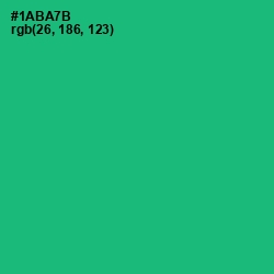 #1ABA7B - Jade Color Image