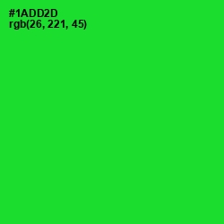 #1ADD2D - Green Color Image