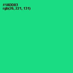 #1ADD83 - Caribbean Green Color Image