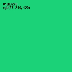 #1BD278 - Malachite Color Image
