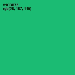 #1CBB73 - Jade Color Image