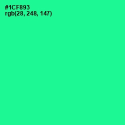 #1CF893 - Shamrock Color Image