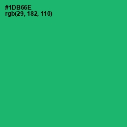 #1DB66E - Jade Color Image