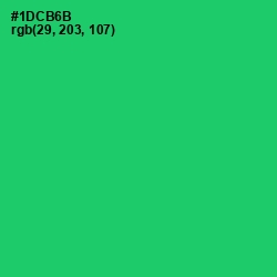 #1DCB6B - Malachite Color Image