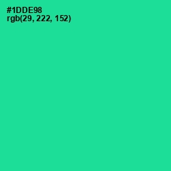 #1DDE98 - Caribbean Green Color Image