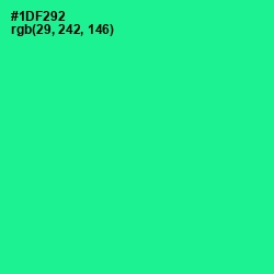 #1DF292 - Shamrock Color Image