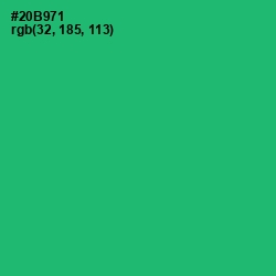 #20B971 - Jade Color Image