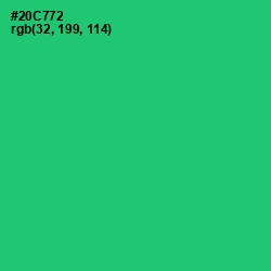 #20C772 - Malachite Color Image
