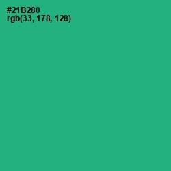 #21B280 - Jungle Green Color Image