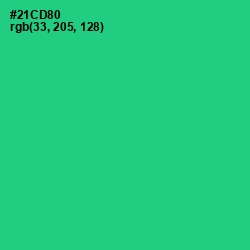 #21CD80 - Shamrock Color Image