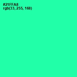 #21FFA8 - Shamrock Color Image