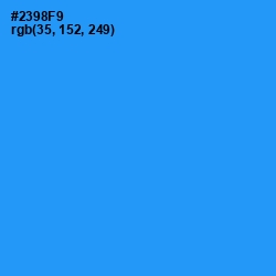 #2398F9 - Dodger Blue Color Image