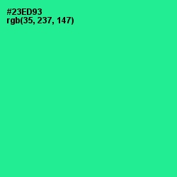 #23ED93 - Shamrock Color Image
