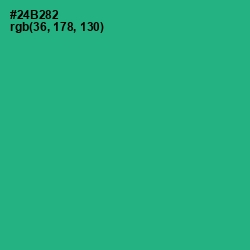 #24B282 - Jungle Green Color Image