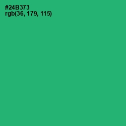 #24B373 - Jade Color Image