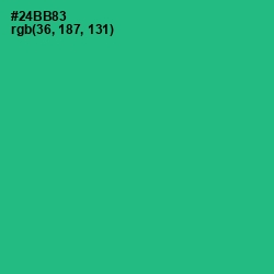 #24BB83 - Jungle Green Color Image