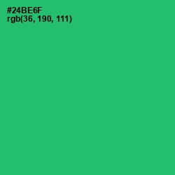 #24BE6F - Jade Color Image