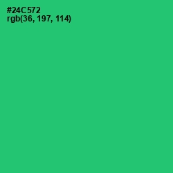 #24C572 - Malachite Color Image