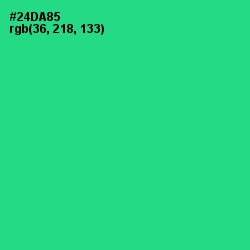 #24DA85 - Shamrock Color Image