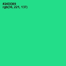 #24DD89 - Shamrock Color Image