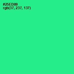 #25ED89 - Shamrock Color Image