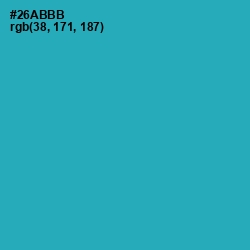 #26ABBB - Pelorous Color Image