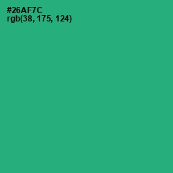 #26AF7C - Jade Color Image