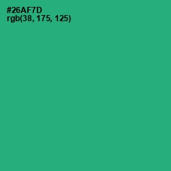 #26AF7D - Jade Color Image