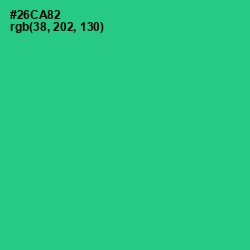 #26CA82 - Shamrock Color Image