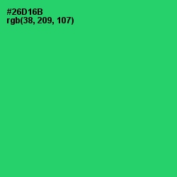#26D16B - Malachite Color Image
