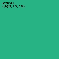 #27B384 - Jungle Green Color Image