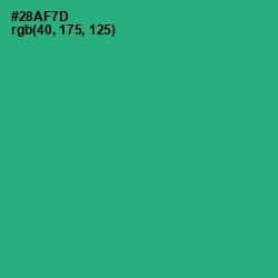 #28AF7D - Jade Color Image