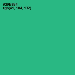 #29B884 - Jungle Green Color Image