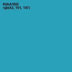 #2AA1BB - Pelorous Color Image