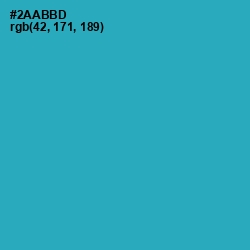 #2AABBD - Pelorous Color Image