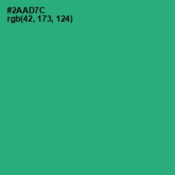 #2AAD7C - Jade Color Image