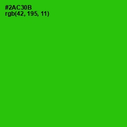 #2AC30B - Harlequin Color Image