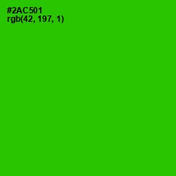 #2AC501 - Harlequin Color Image