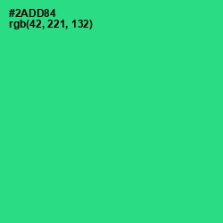 #2ADD84 - Shamrock Color Image